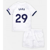 Tottenham Hotspur Pape Matar Sarr #29 Heimtrikotsatz Kinder 2023-24 Kurzarm (+ Kurze Hosen)